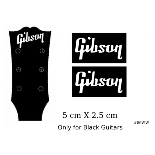 Gibson Guitar Decal #86ww